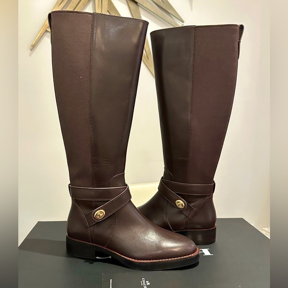 Coach riding boots. - Picture 2 of 4